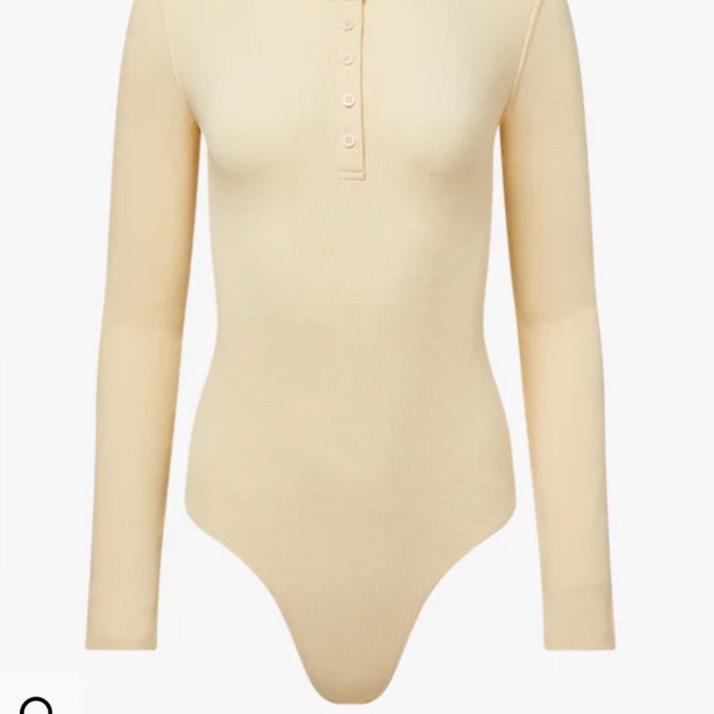 WeWoreWhat Cream Bodysuit - Picture 4 of 9